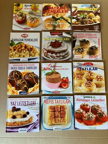 12x türkische backbücher - türkische,