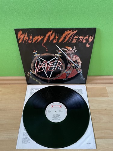 Slayer vinyl show - lp, no