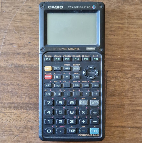 Casio cfx 9850gb plus - casio, cfx-9850gb
