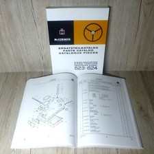 IHC / Mc Cormick Ersatzteilliste für  Dieselschlepper 523+624