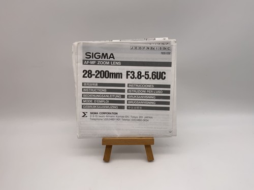 Sigma zoom lens 28 - zoom,