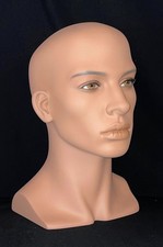 Herren Dekokopf Perückenkopf