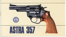 Bedienungsanleitung ASTRA 357 REVOLVER .357 Magnum Manual IN ENGLISH EN ESPAÑOL