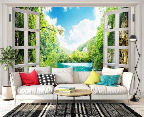 Fenster see q2891 tapete - 3d,