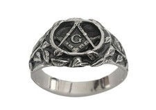 Freimaurer ring sterling - ring,