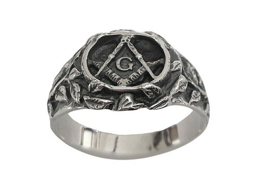 Freimaurer ring sterling - ring,