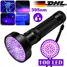 UV Lampe 100 LED Taschenlampe