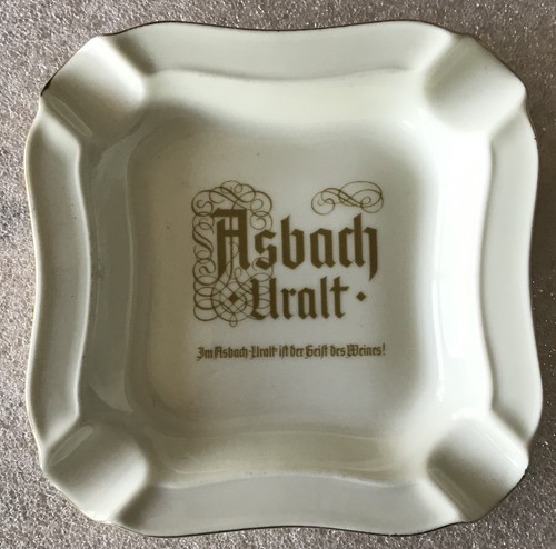 Asbach uralt aschenbecher - asbach,