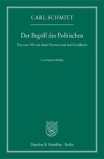Der Begriff des Politischen. |