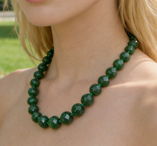 Smaragd Halskette Damen
