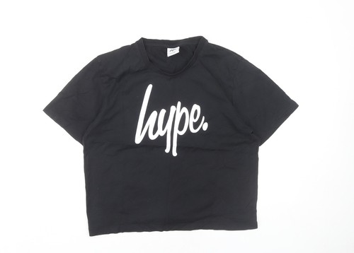 Hype schwarzes mädchen logo - schwarzes,