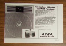 Seltene werbung aiwa tpr 990 - seltene,