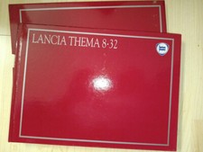Lancia Thema 8.32 Ferrari Hardcover-Prospekt im Schuber, 1987, deutsch