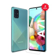 2x Samsung Galaxy A71 Panzerfolie Schutzfolie Display Schutz Hartglas Glas 9H