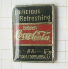 DRINK COCA-COLA  DELICIOUS REFRESHING ................Pin (184e)
