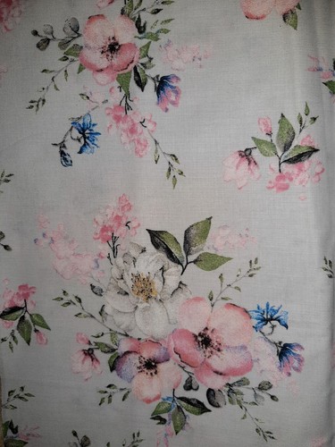 Baumwollstoff blumen - ,