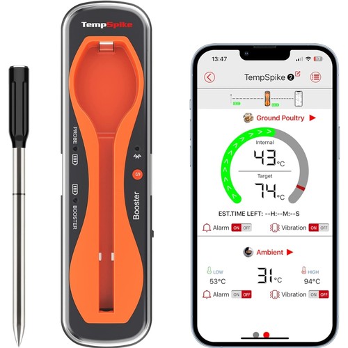 Kabelloses steakthermometer - kabelloses,