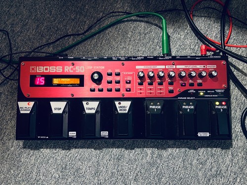 Boss loop station top - boss,