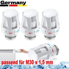 4 STKS Thermostatkopf