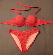 Bikini Top mit Bügel  von Sunseeker  Femme Gr.36 D, mit Cut  Bikini-Hose Gr.38 