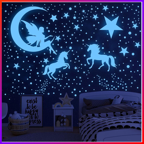 Wandsticker luminous sterne - wandsticker,