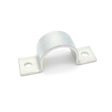 Schwere einteilige massive Rohrschelle verzinkt & V2A nach DIN1593 Top Qualität