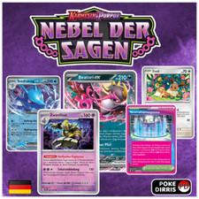POKEMON KARTEN Nebel der Sagen KP6.5 | ALLE KARTE DEUTSCH | Near Mint