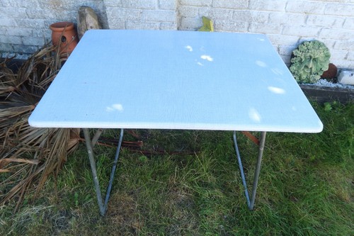 Vintage campingtisch klappbar - vintage,
