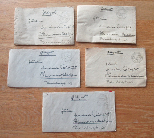 Seltene feldpostbriefe - seltene,