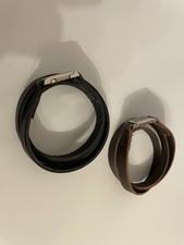 2x Herrenarmband Leder Braun