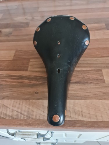 Vintage brooks leder sattel - vintage,
