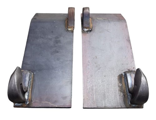 Koppelplatten gekantet