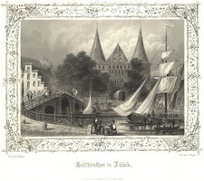 Lübeck Holstentor Original