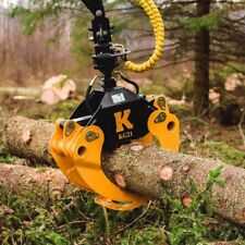 Holzgreifer  1250 mm Holzgreifer 0,21 m2 Zapfen Forstgreifer Rückezange Qualität