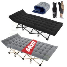 Feldbett Campingbett Bett Liege Gästebett Klappbett Faltbett Liege Mit Mat 176cm