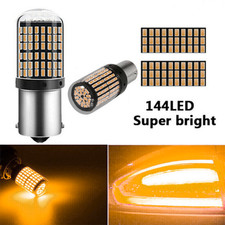2x P21 W BA15S 1156 144SMD LED