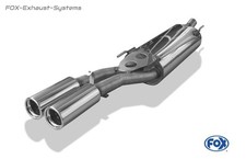  Sportauspuff VW Vento Typ 1HX 2x76 rund mit Abs.