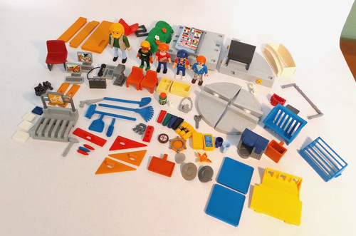 Playmobil 4324 große schule - schule,