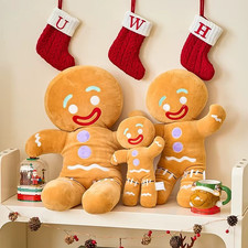 Lebkuchenmann plüschfigur - lebkuchenmann,