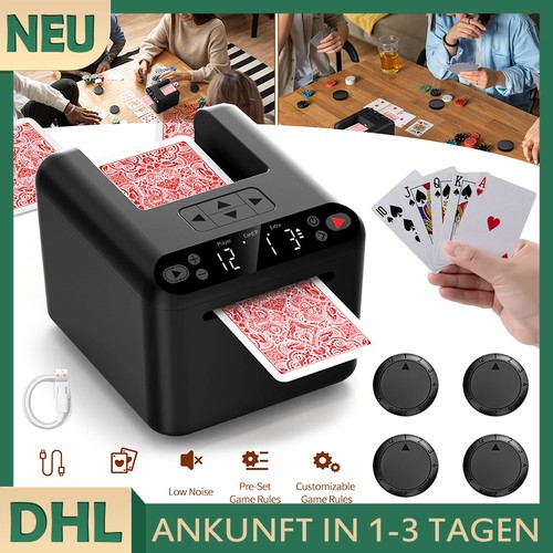 Kartenmischmaschine elektrisch