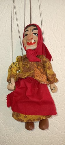 Alte tschechische marionette - tschechische,