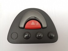 Smart 450 Sicherheitsinsel grau Warnblinker ZV Klima Sitzheizung Cabrio  Gm13