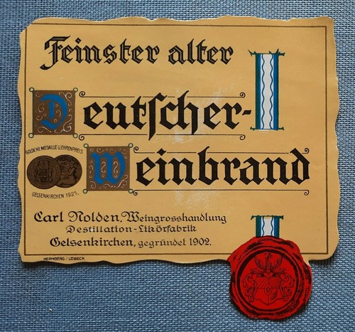 Altes flaschenetikett etikett - flaschenetikett,