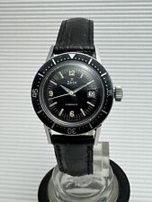 EDOX HYDROMATIC  AUTOMATIC DAMENARMBANDUHR  EDELSTAHL UM 1970. EXTREM SELTEN !