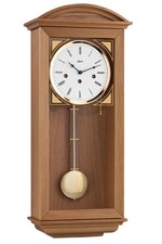 Hermle -Wanduhr Newport Eiche 8 Tage Gangdauer Westminster- 71025-040341, Pendel