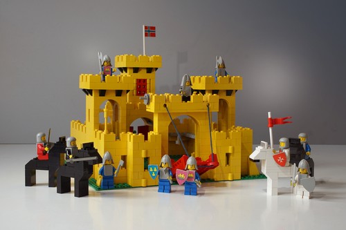 Lego 375 gelbe - lego, ritterburg