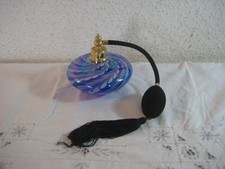 Traumhafte Parfumflasche LEER mit Zerstäuberpumpe Murano ? aus Sammlung