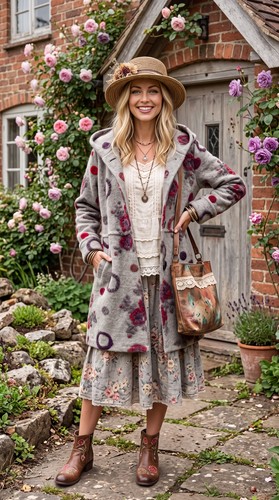 Handgenähter jacke mit - jacke,