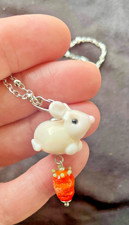 Hase Karotte - Edelstahlkette