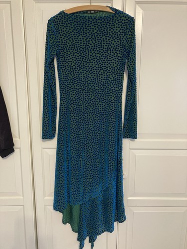 Zara kleid midi - midi, blau